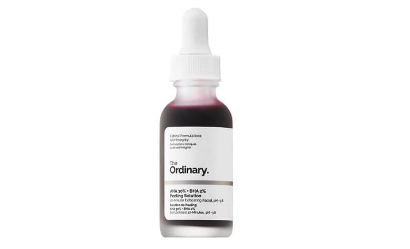 The Ordinary Peeling Solution and Hyaluronic Face Serum AHA 30% +BHA 2%