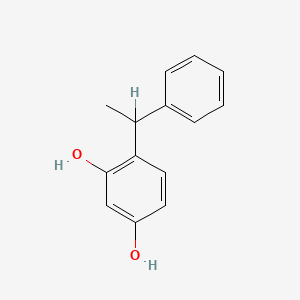 Cấu trúc hóa học Phenylethyl Resorcinol