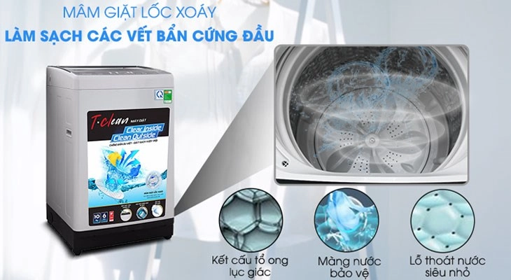Máy giặt TCL là thương hiệu của Trung Quốc