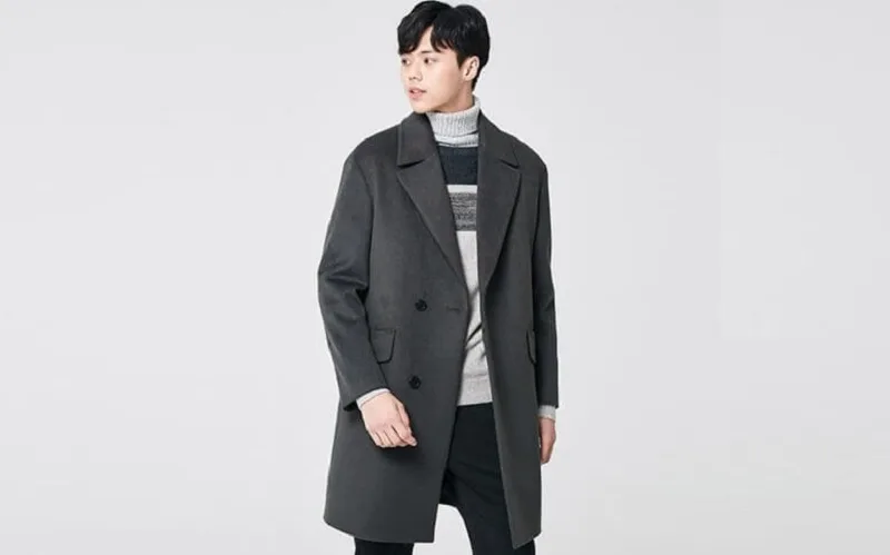 Áo khoác măng tô kiểu Hàn Quốc vừa ấm áp vừa chỉn chu