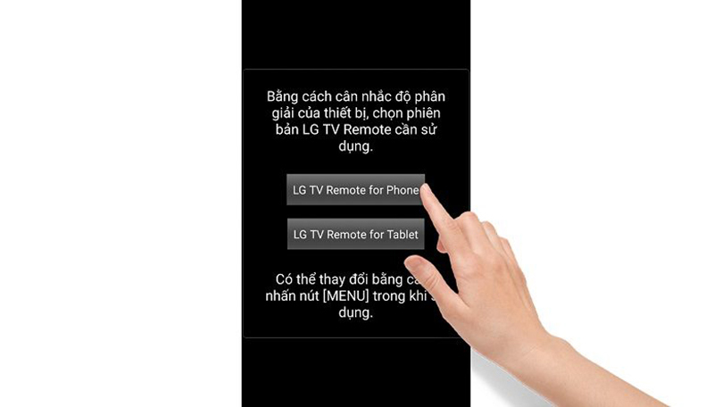 Chọn LG TV Remote for Phone