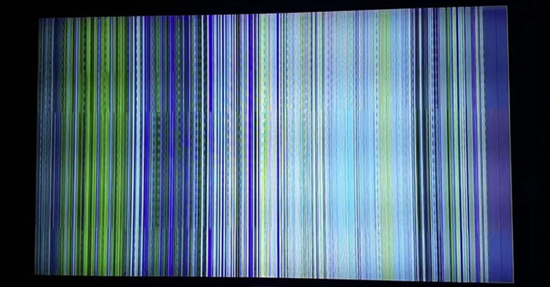 Tivi Panasonic bị sọc màn hình
