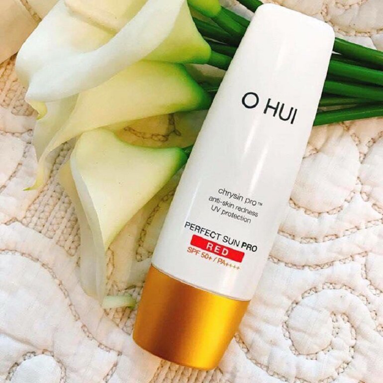 kem chống nắng OHUI Science Perfect Sunblock Red EX