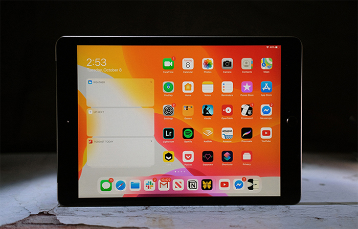 iPad 10.2 là lựa chọn máy tính bảng 10 inch tốt ở thời điểm hiện tại