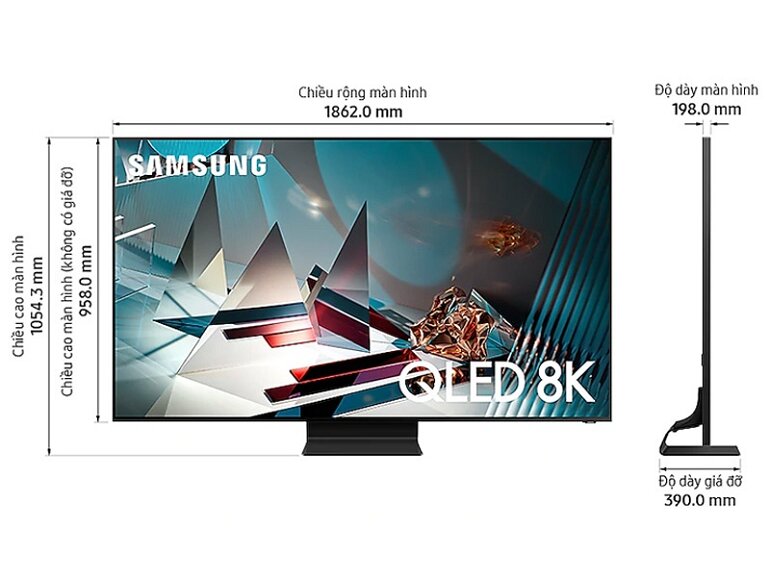 Tivi 8k samsung 75 inch