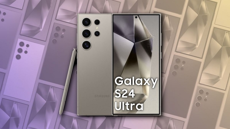 Samsung S24 Ultra sở hữu thiết kế vuông vức, trẻ trung và sang trọng