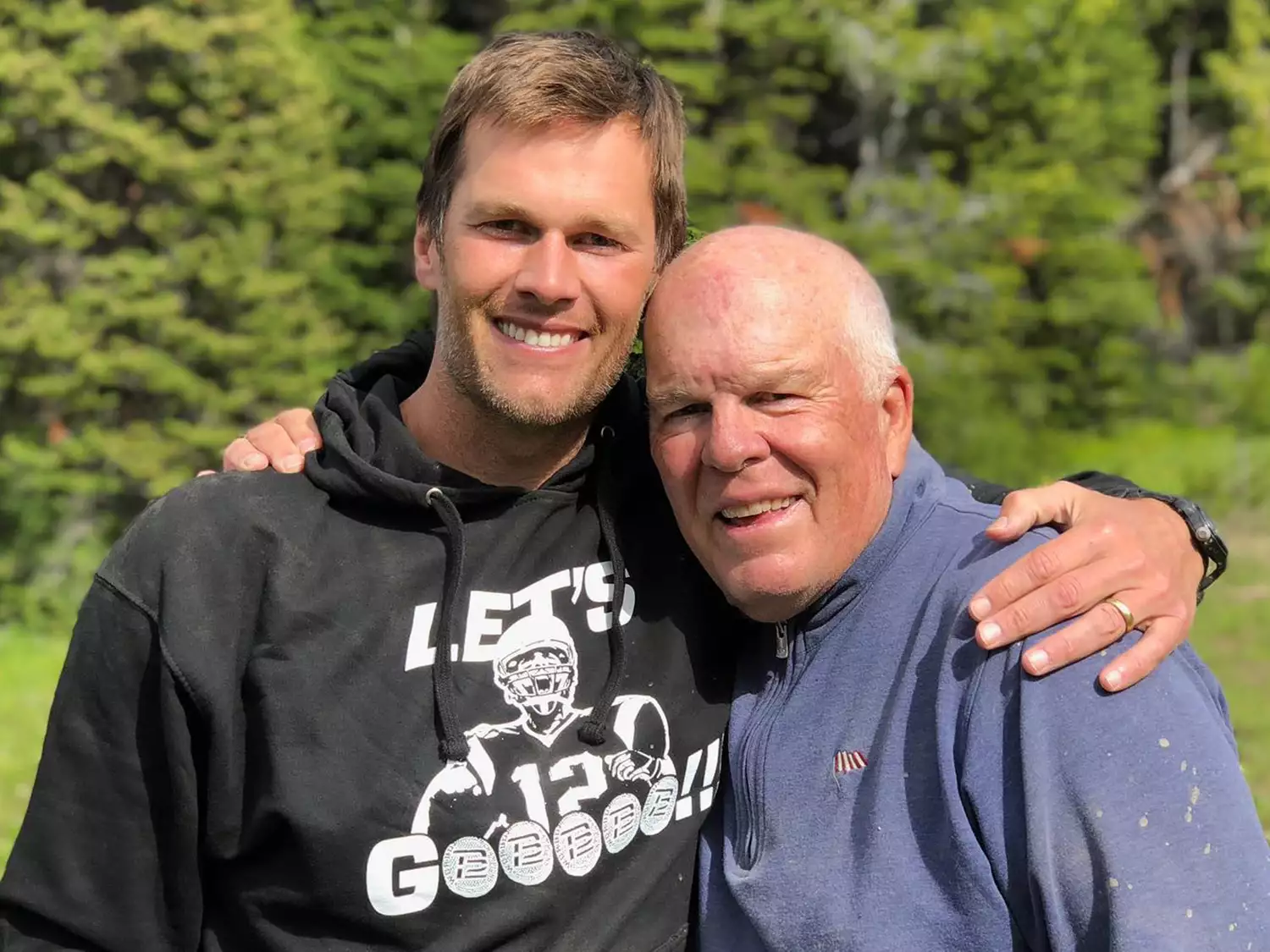 Tom Brady and his dad