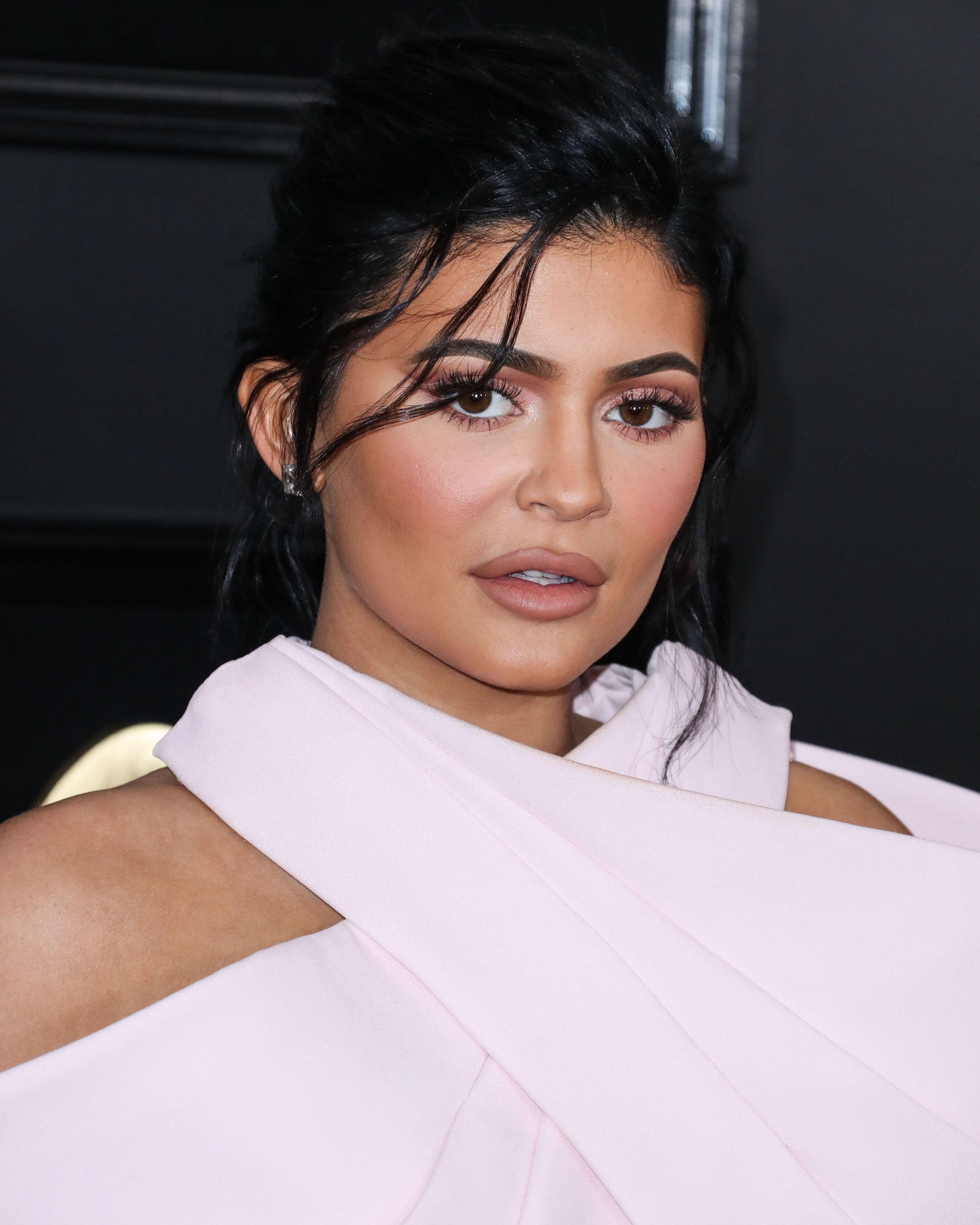 Kylie's (seen here in 2019) lower facial work is less extreme than that of her sister, Kim Kardashian, said Dr. Richard Westreich
