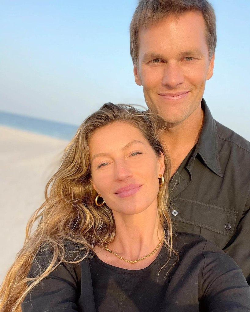 Tom Brady and Gisele Bündchen selfie