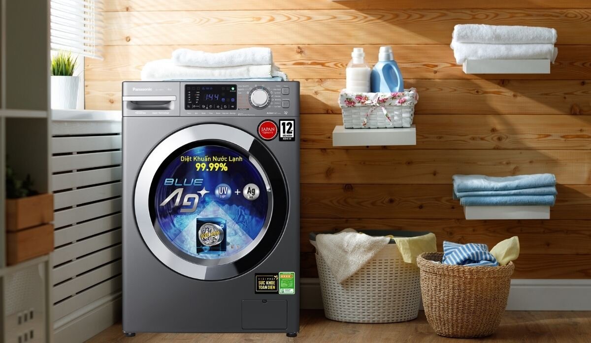 máy giặt Panasonic NA-V90FX1LVT tiết kiệm điện năng hơn máy giặt thường