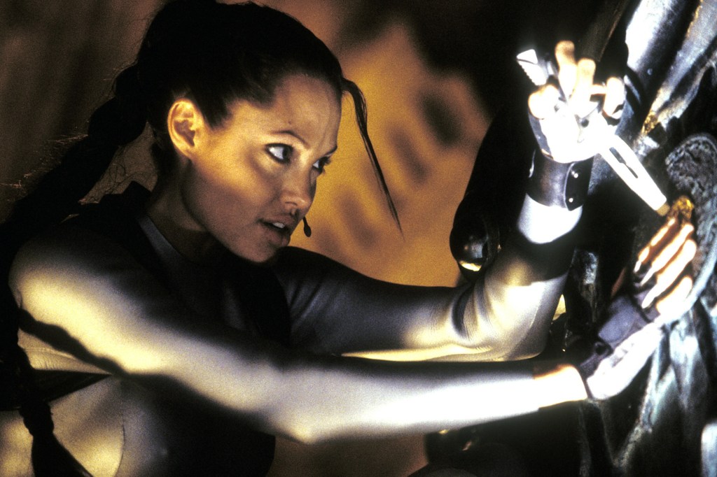 Angelina Jolie in "Lara Croft: Tomb Raider."