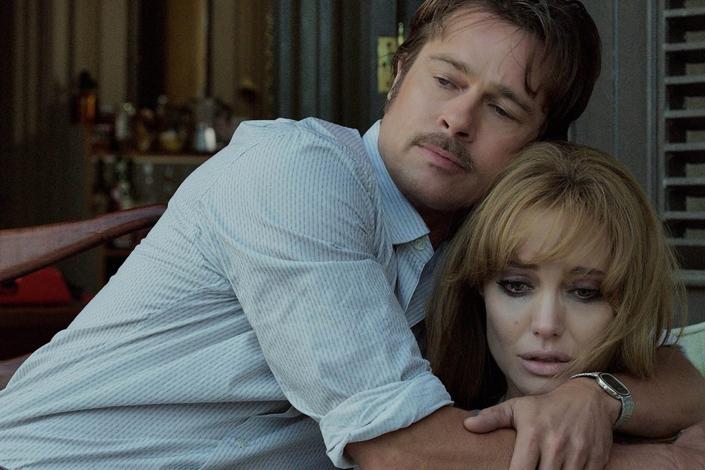 Brad Pitt and Angelina Jolie in "By The Sea."