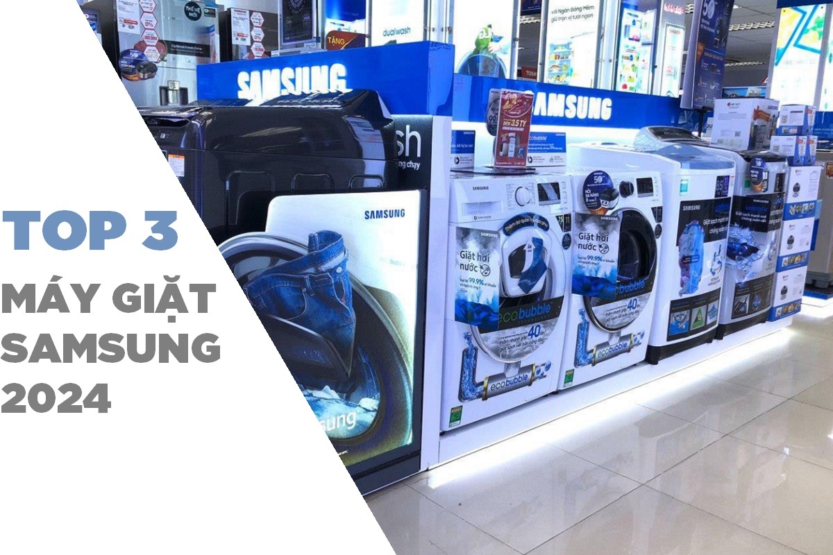 TOP 3 máy giặt Samsung 8kg giá dưới 5 triệu đồng cho năm 2024