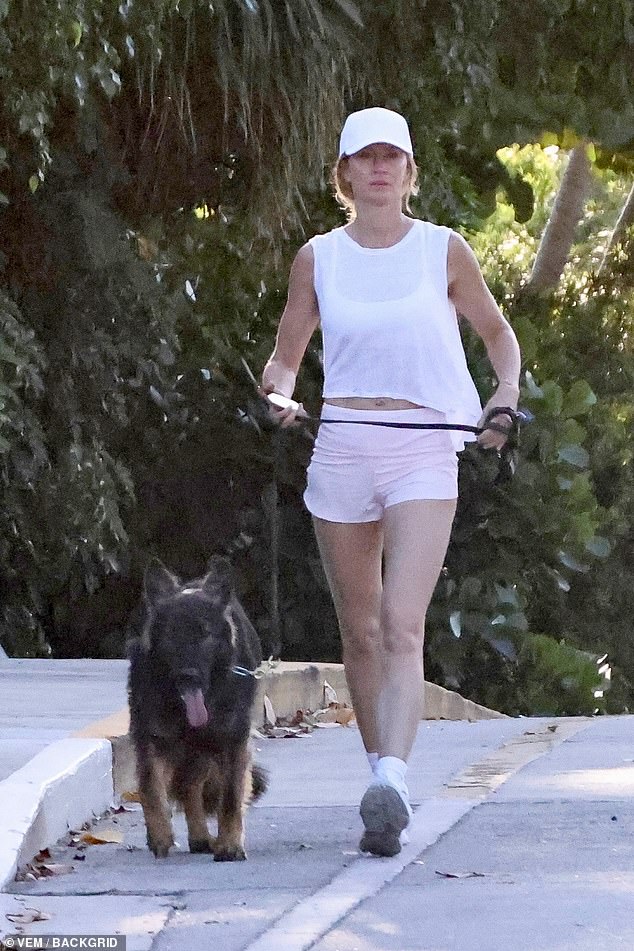 The Brazilian supermodel, 43 had stepped out earlier that day on a dog walk