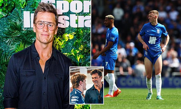 Mail Sport on X: "Tom Brady slammed by Birmingham City fans as NFL legend  and Blues investor posts rallying cry after their relegation while partying  at the Miami Grand Prix https://t.co/z6kmaPOC0W" /