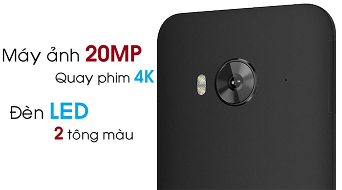 HTC One Me được thiết kế camera hỗ trợ chụp ảnh chất lượng