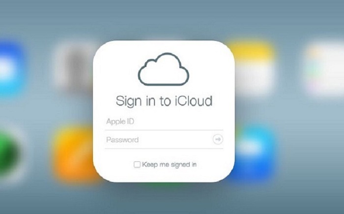 đăng nhập icloud