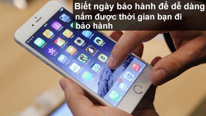 kiểm tra bảo hành iphone