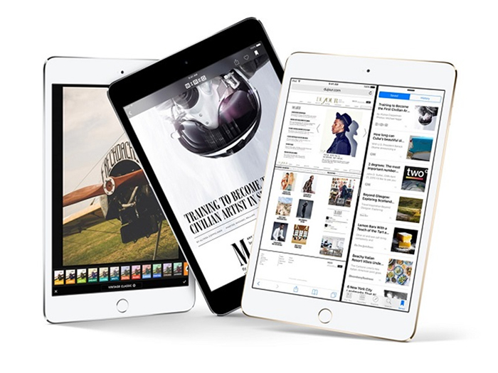 Màn hình siêu mỏng của iPad mini 4