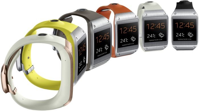 Samsung Galaxy Gear V7000 đa dạng về mẫu mã nhiều màu sắc - Nguồn: rakute.co.id