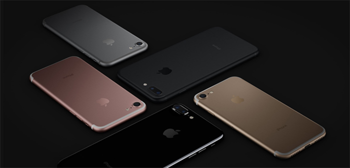 Các phiên bản màu cơ bản của dòng iPhone 7 plus