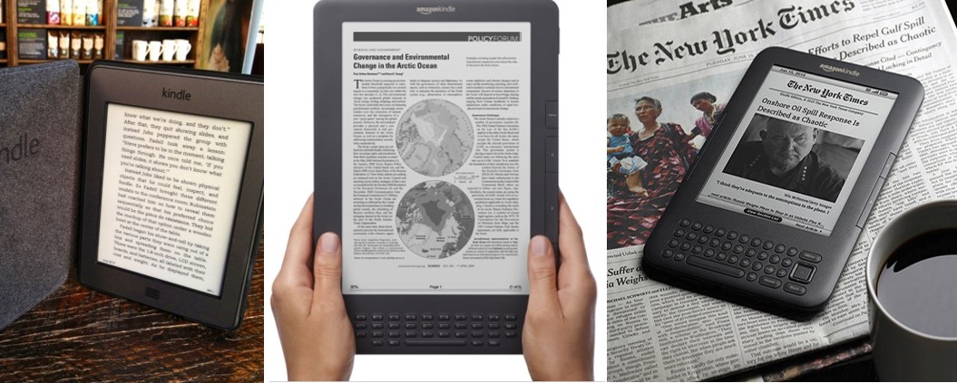 Kindle Touch, Kindle DX và Kindle Keyboard được ngừng sản xuất. Nguồn: digitaltrends.com